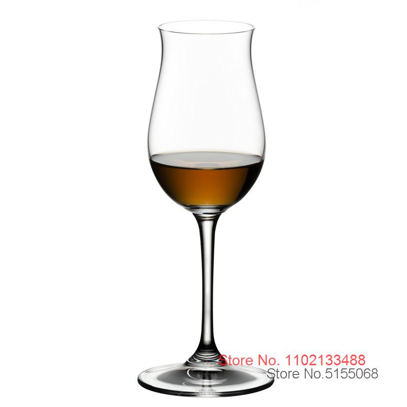130ml Hedonistická sklenice na koňak Rakousko Riedel Design Čirá křišťálová sklenice na whisky Profesionální tulipánová sklenice na likér XO Rum Brandy Snifter