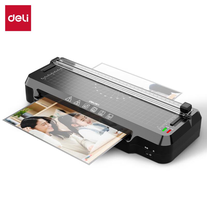 

Deli GQ400 A4 Photo Laminator with Integrated Cutter