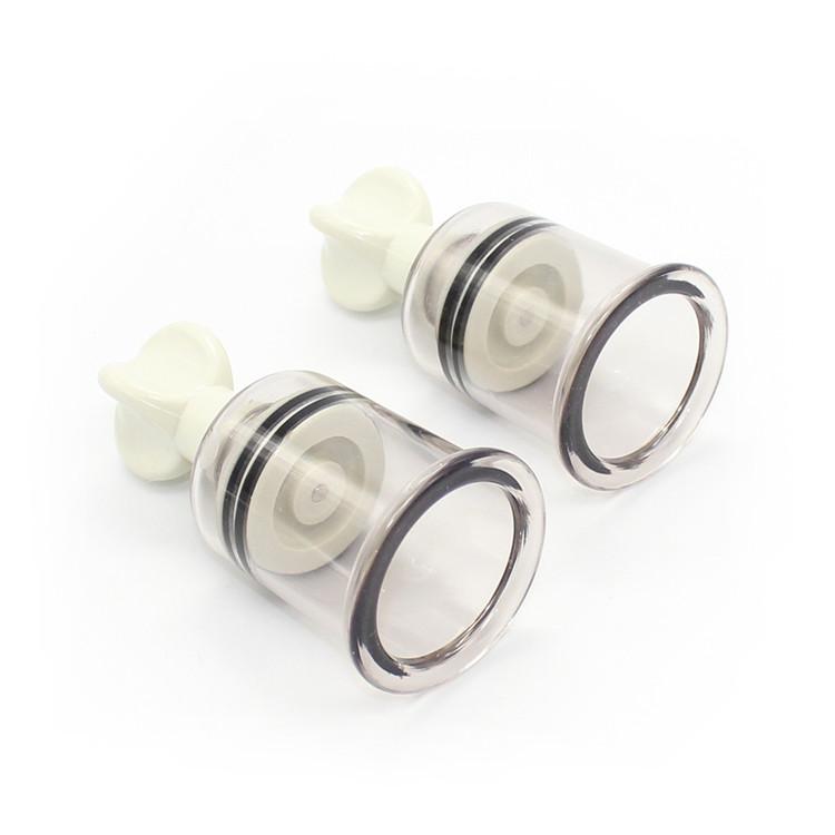 Plastic Nipple Sucker Enlarger Breast Rotating Vacuum Pump Clitoris Massager Stimulator Nipple Clamps  Adult Sex Toys Women