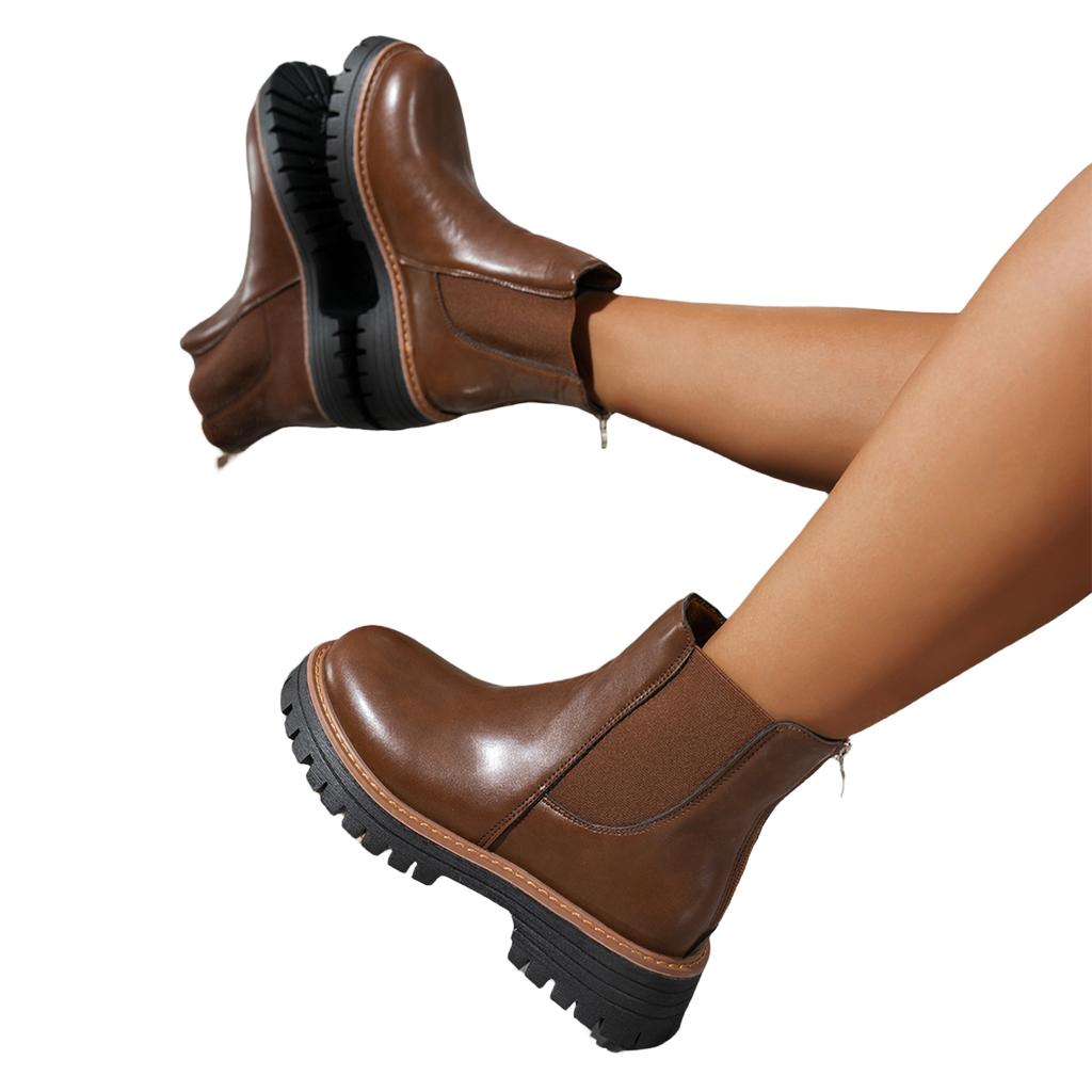 Women's Fashion Boots Non for Fall Winter Outdoor Wear