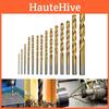 Premium 50pcs Titanium Coated Hss High Speed Steel Drill Bit Set With 5 Sizes For Precision Drilling