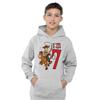 Toy Story Childrens/Kids IÂ´m 7 Woody Heather Birthday Pullover Hoodie