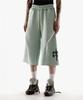 Paensyo 6:19 Cross Geometry 3/4 Sweat Pants - Sage