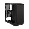 Boîtier pc fractal design focus 2 black tg clear tint