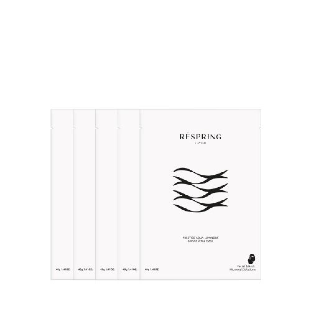 Respring Water Glow Caviar Mask Pack  5 Sheets NONE
