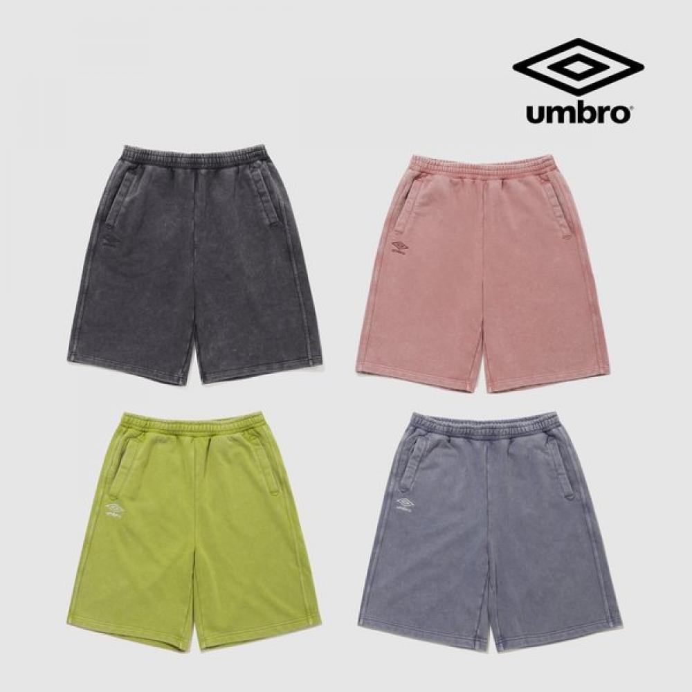 

Umbro Unisex Washed Knit Lettering 6 Part Shorts Uq121chp23dch dark charcoal/70(27~28)