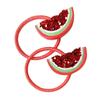 Fun Hair Tie Watermelon Sequined Hair Clip Party Headpiece Fruit Hair Tie for Music Festivals Photo Booth Props