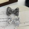 Prinzessin Flash Diamant Schleife Haarspange Haarschmuck, Exquisite High-End Ins Stil Seitenclip, Party Pony Clip Entenschnabelclip