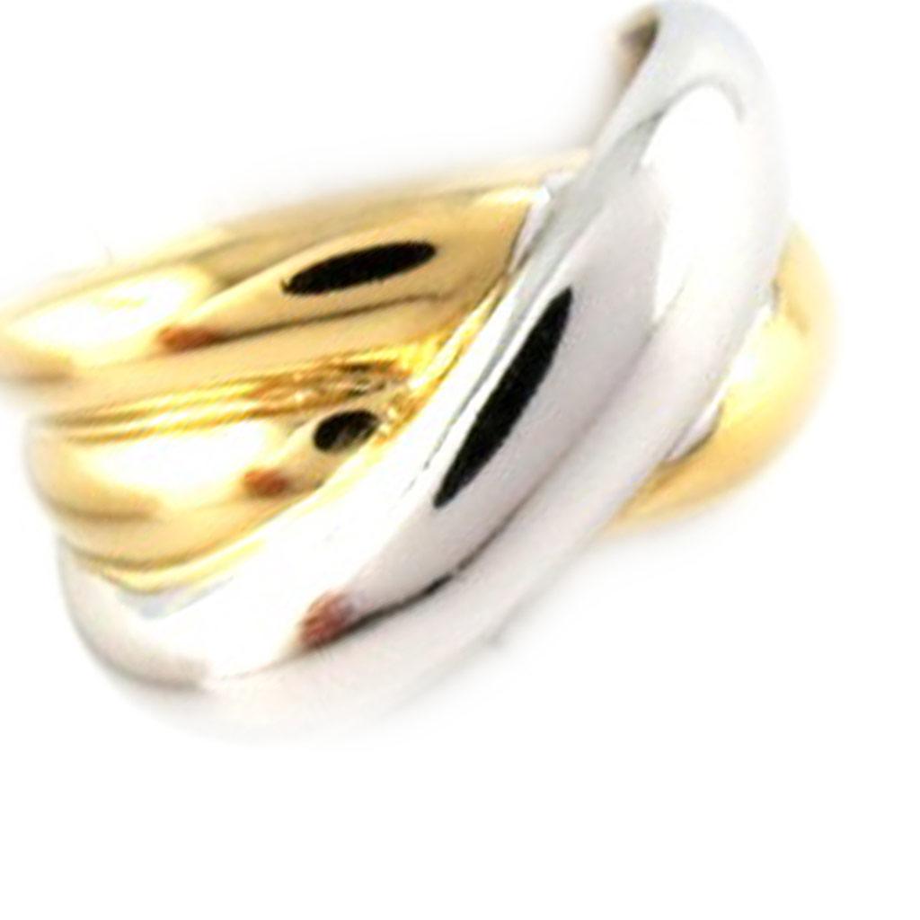 Alliance Gold Plated 'Trio' Gold Silver - 10 Mm