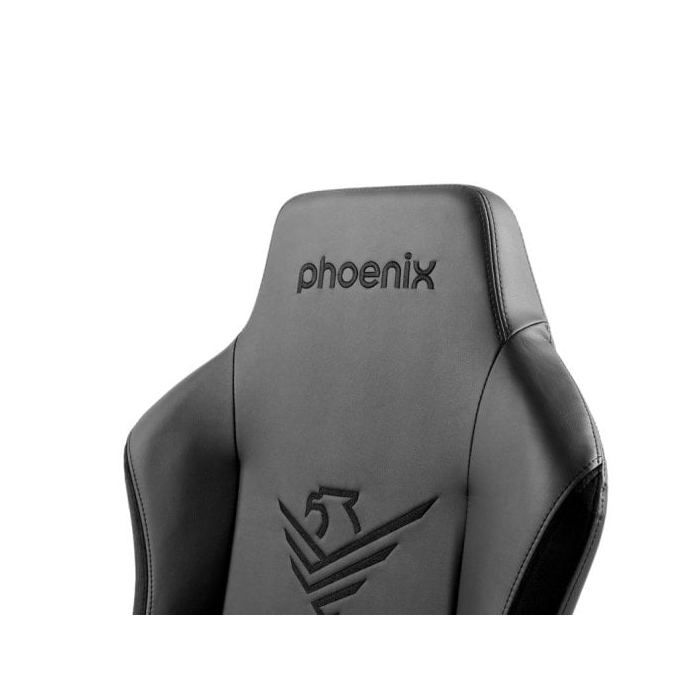 Chaise - PHOENIX - Nova Cream Edition - Cuir - Accoudoirs - Réglable En Hauteur