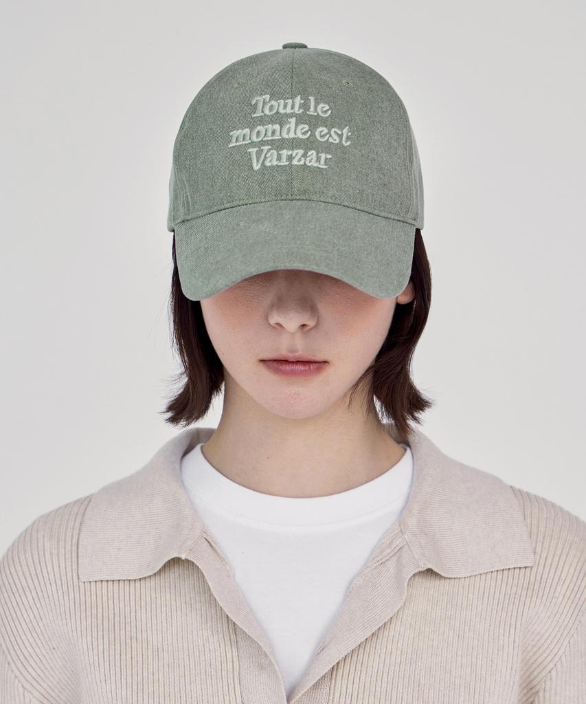 Bajal Tmv Lettering Ball Cap [Pigment Khaki]