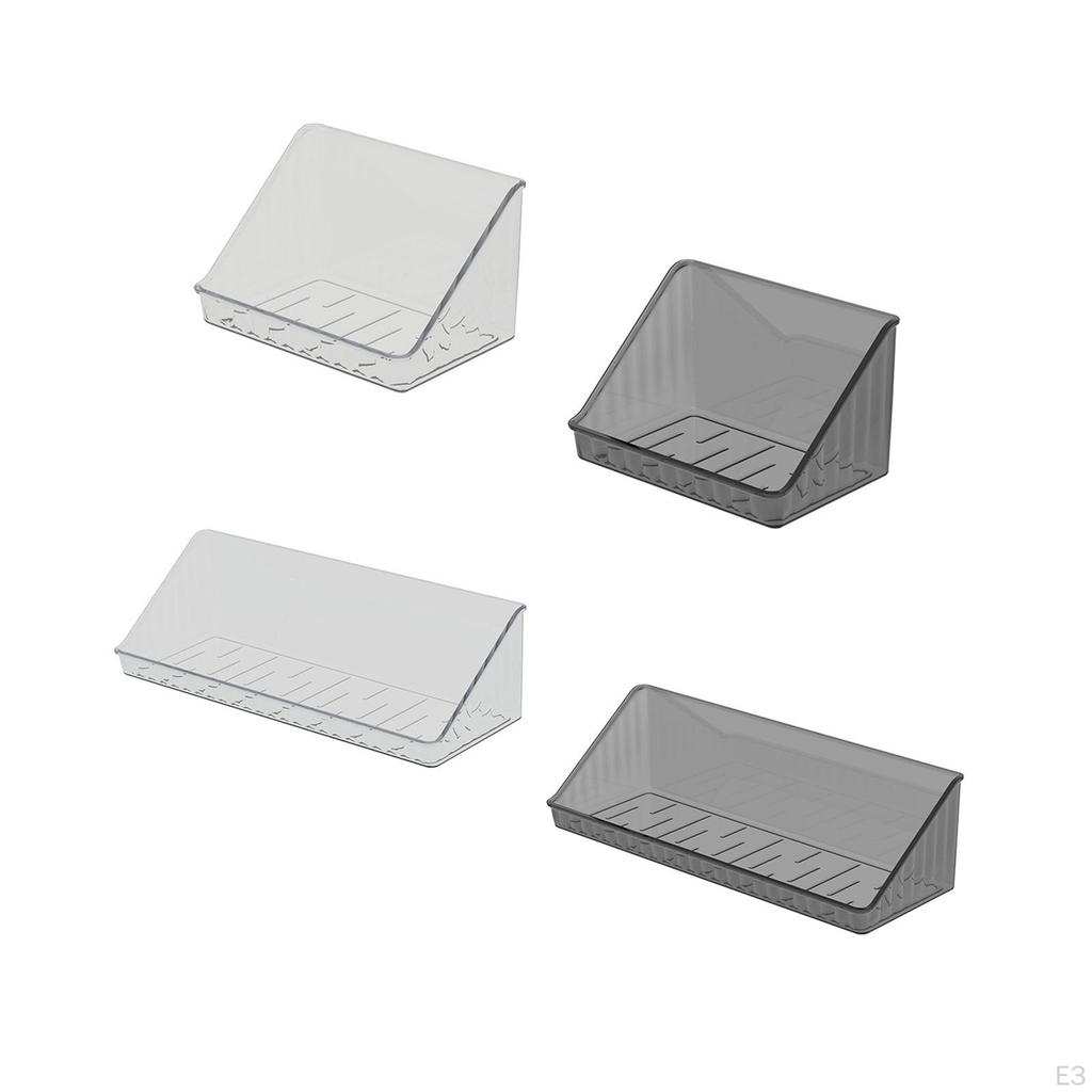 Acrylic Bathroom Shelf No Drilling or Bedroom Organization Clear Shower Floating Wall