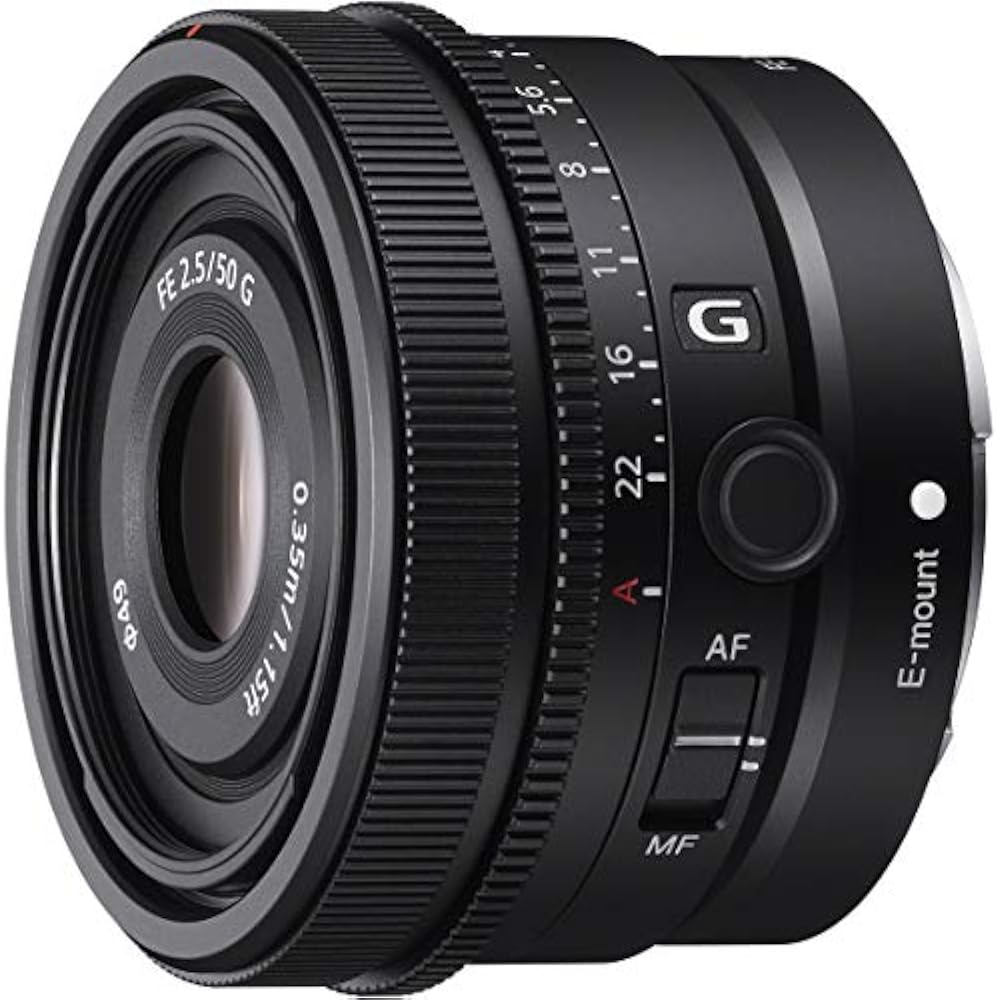 SONY (Sony) Standard Single Focus Lens Full Size FE 50mm F2.5 G Lens Digital Single Lens Alpha [E...