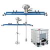 Baimingyang IBC Ton Barrel Pneumatic Paint Agitator Mixer CN plug (adapter included)