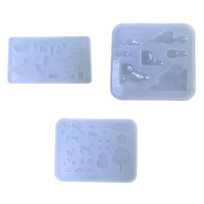 Silicone Fondant Mold Multifuntional Candy and Chocolate Molds Easy To Clean Suitable for Dessert and Craft Making