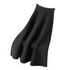 Women Fall Winter Medium Length Elastic High Waist Knitted Skirt Thick Soft Warm Solid Color Loose Big Swing Pocket A-line Skirts