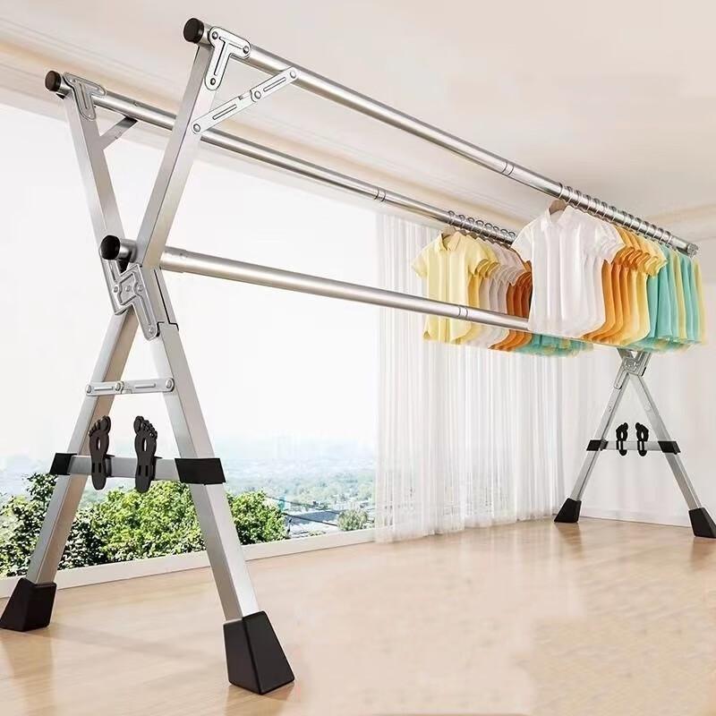 miflame 2.0m Foldable Steel Clothes Drying Rack