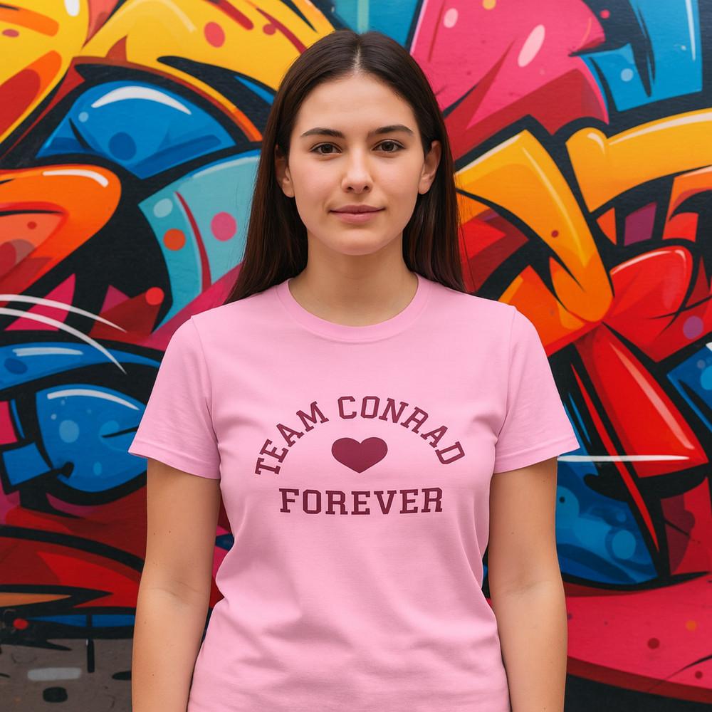 Team Conrad T-Shirt – “The Summer I Turned Pretty” – Women’s Fit – Cotton Tee Unisex T-Shirt S