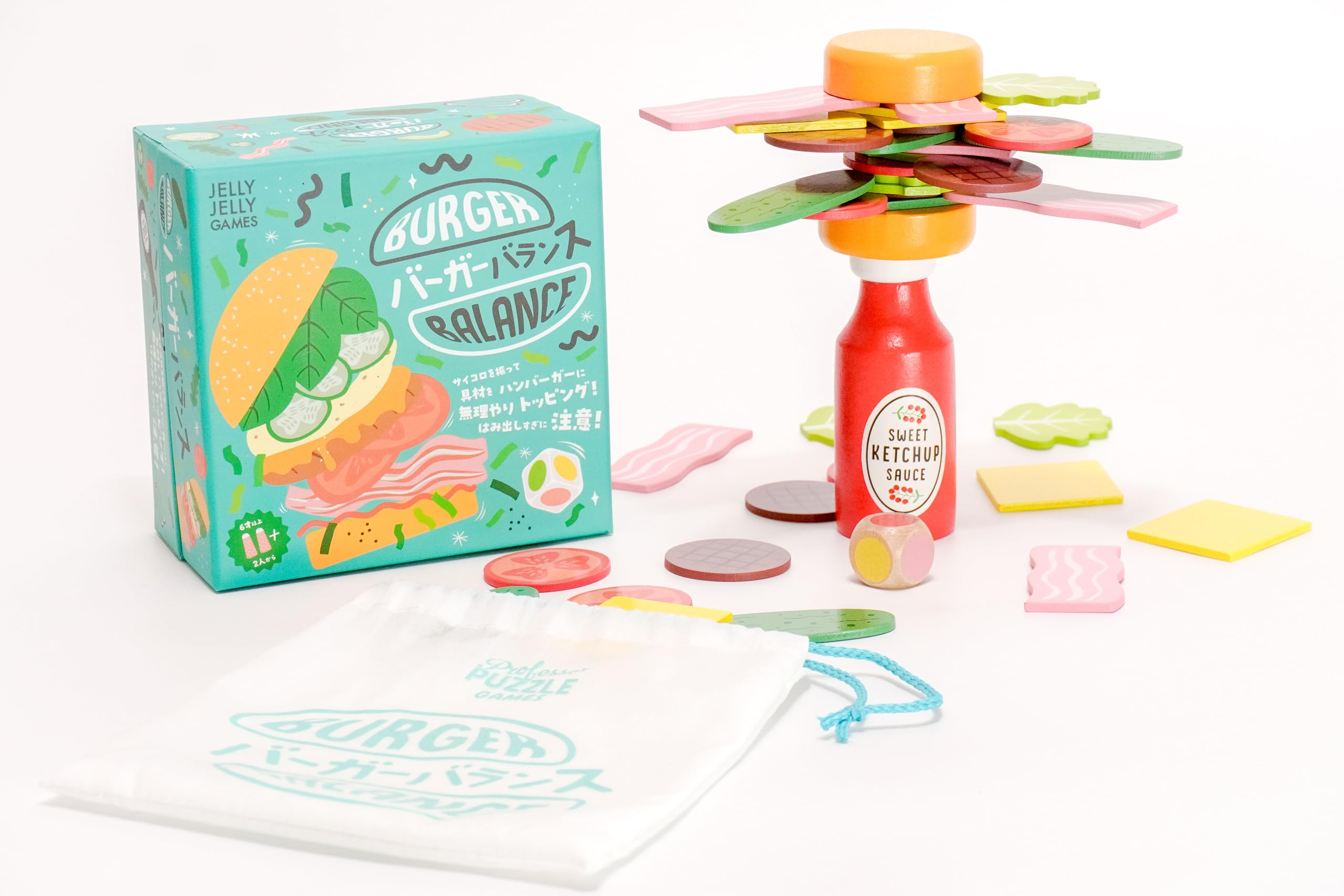 

JELLY JELLY GAMES Битва за топпинги для бургера, которая обязательно запомнится Для возраста 6+ и включает кетчуп Доступно в августе Победитель года Баланс, это исключено! синий