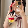 HQ With Tag Crayon Shin-chan Plushies Toy Stuffed Anime Shin Chan Turn Into Waniyama Bee Turtle Doll Backpack Pendant Gift
