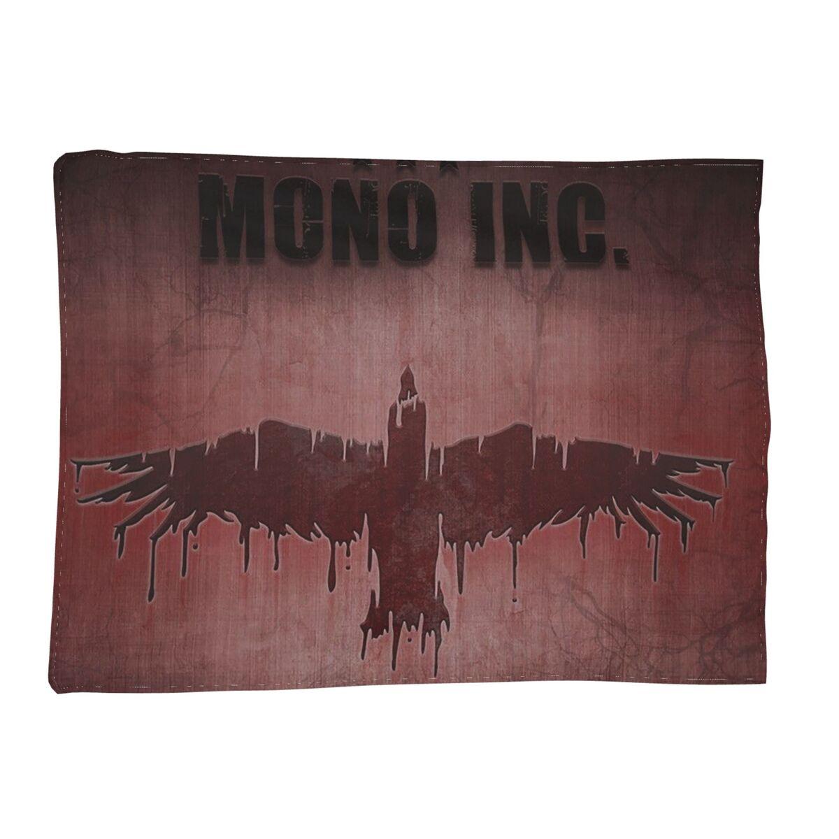 

MONO INC Готик-рок Музыкальное одеяло Мягкое теплое фланелевое покрывало Постельное белье для кровати Гостиная Пикник Путешествие Дом Диван 30x40in