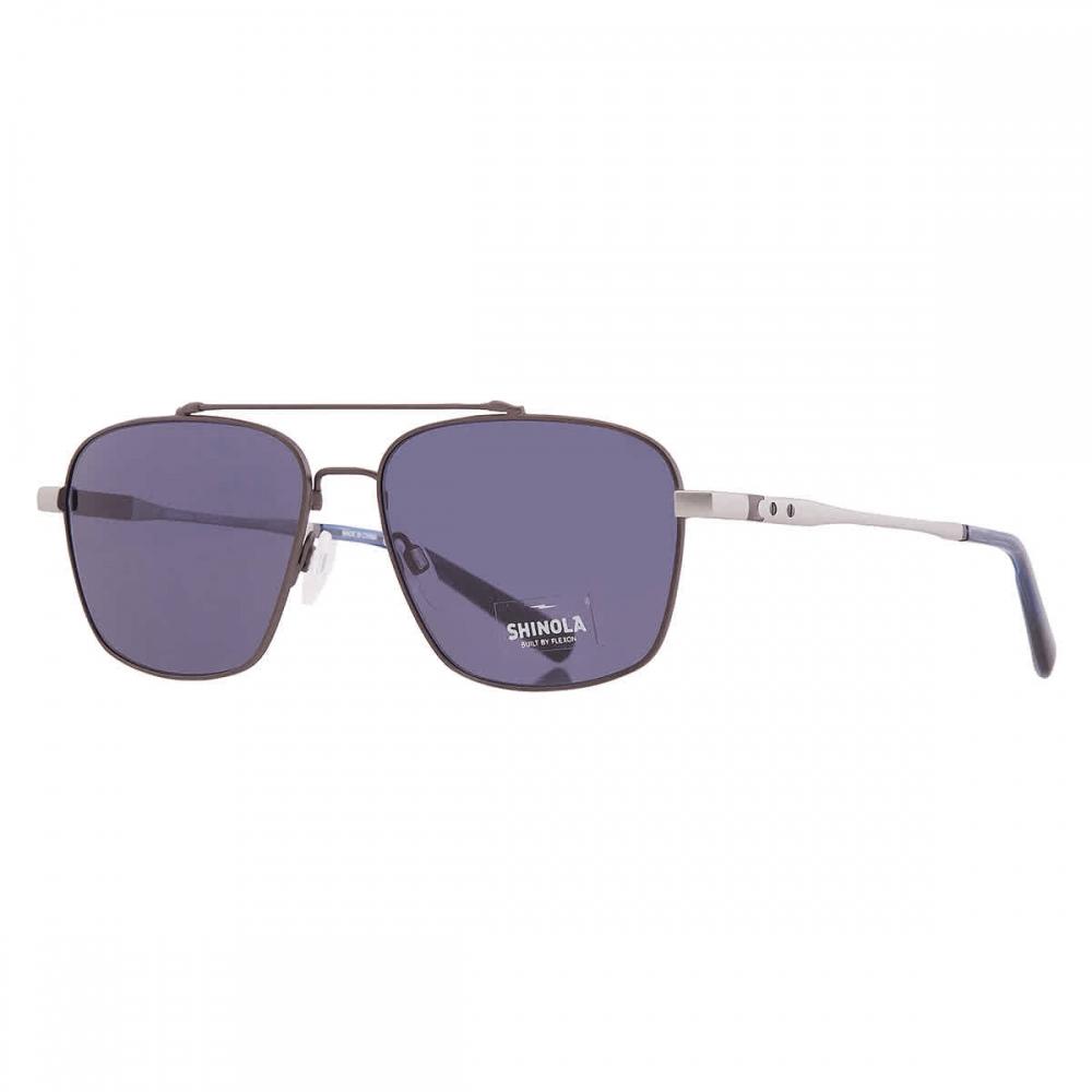 Shinola Blaue Navigator Herren S Sonnenbrille Sh2100S 071 57 Multi