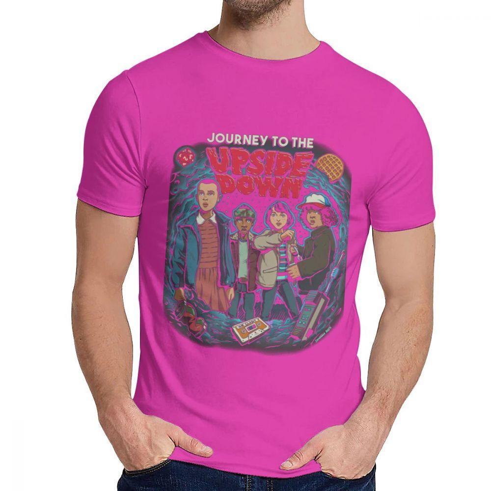 Picture Custom To The Upside Down Tee Unisex Soft Pure Cotton Short Sleeve S 6Xl