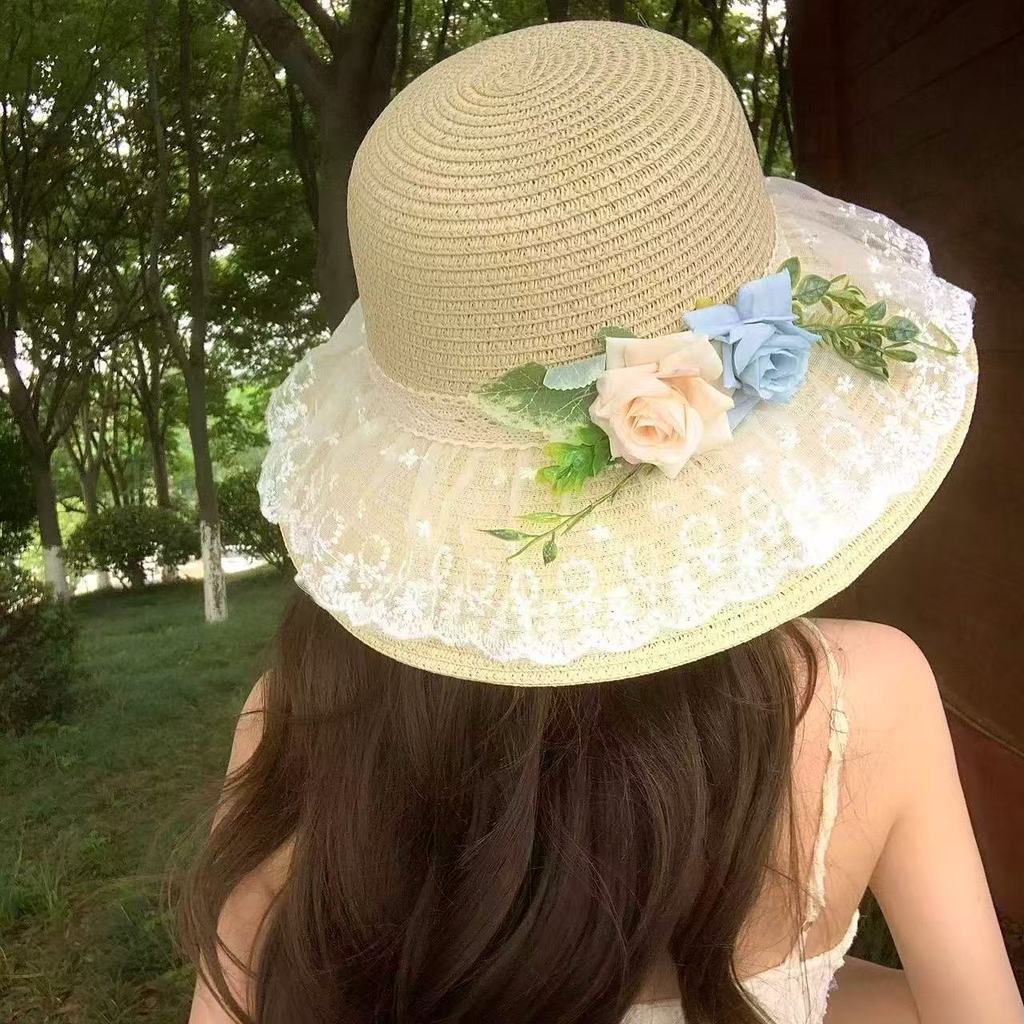 Nature Style Sun Hat With Wide Brim For Women Garden Casual Summer Accessory
