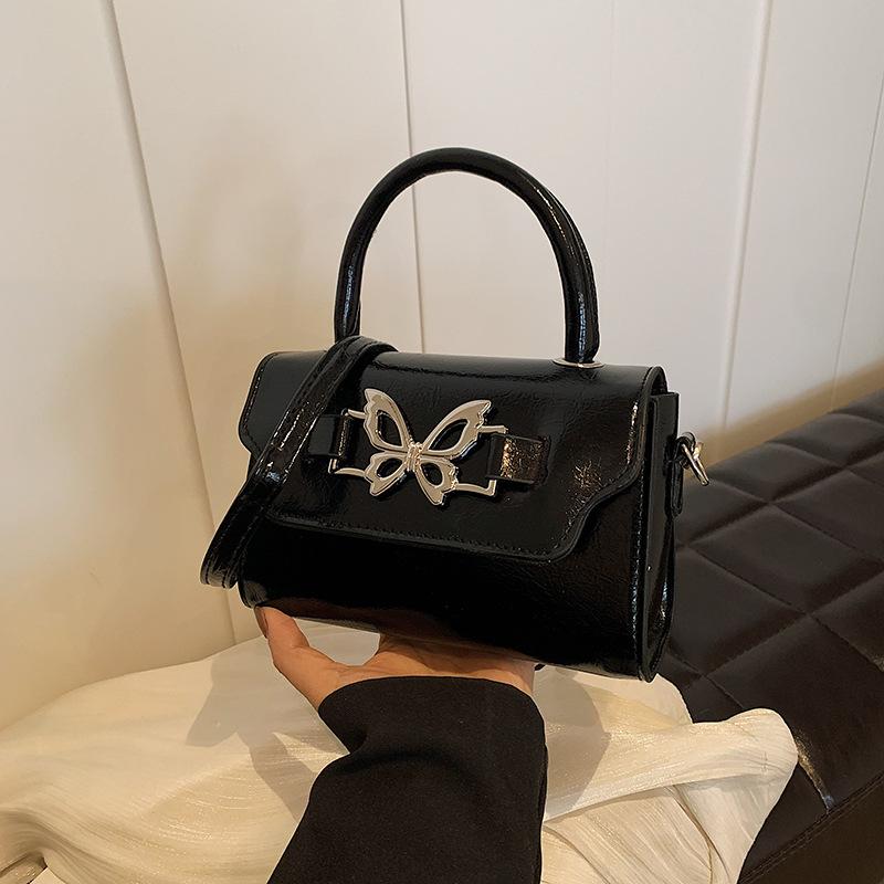 Fashion Gentle Texture Handbag Spring Versatile Messenger Small Square Bag