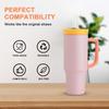 6Pack Replacement Straws for Owala 40oz Tumbler, Alwenid Reble Clear Straws with Cleaning Brush, Compatible with Owala Water Bottle Cup Mug