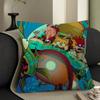 Cartoon Funny R-Rugrats Pillow Gift Home Office Decoration Bedroom Sofa Car Cushion Cover Case 45X45