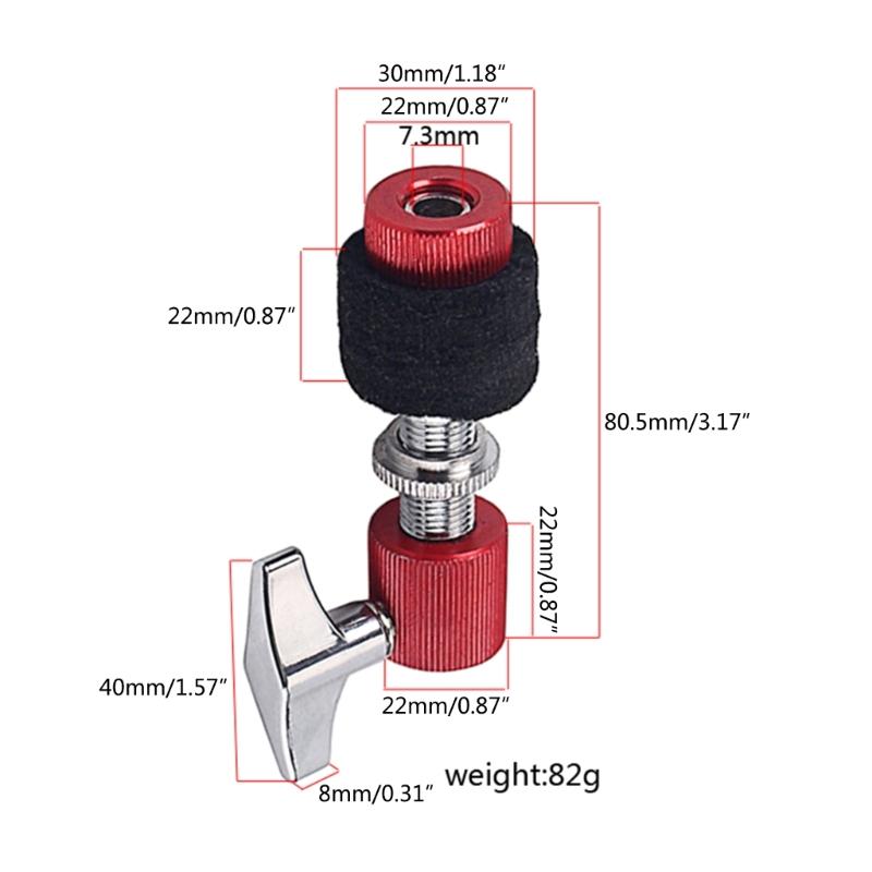 Hi Hat Clutch Aluminum Alloy Standard Hi‑Hat Clutch Drum Kits Jazz Drum Parts Percussion Instrument Accessories