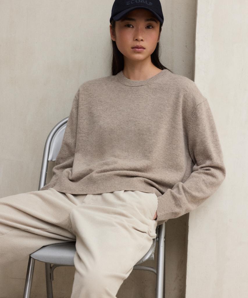 Ekoalpeu Women'S Beige Cosmos Sweater
