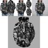 Soft And Comfortable 3d Printed Skull Hoodie For Men And Women With Drawstring Hood