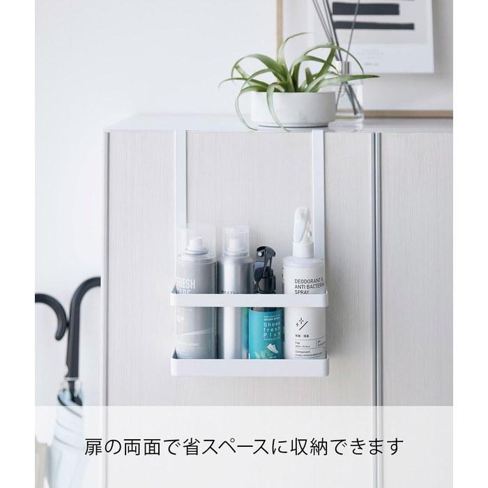 [Yamazaki] Shoe Box Door Hanger Hook & Tool Holder White, Approx. W20x D12.5 x H30cm, Tower 4128