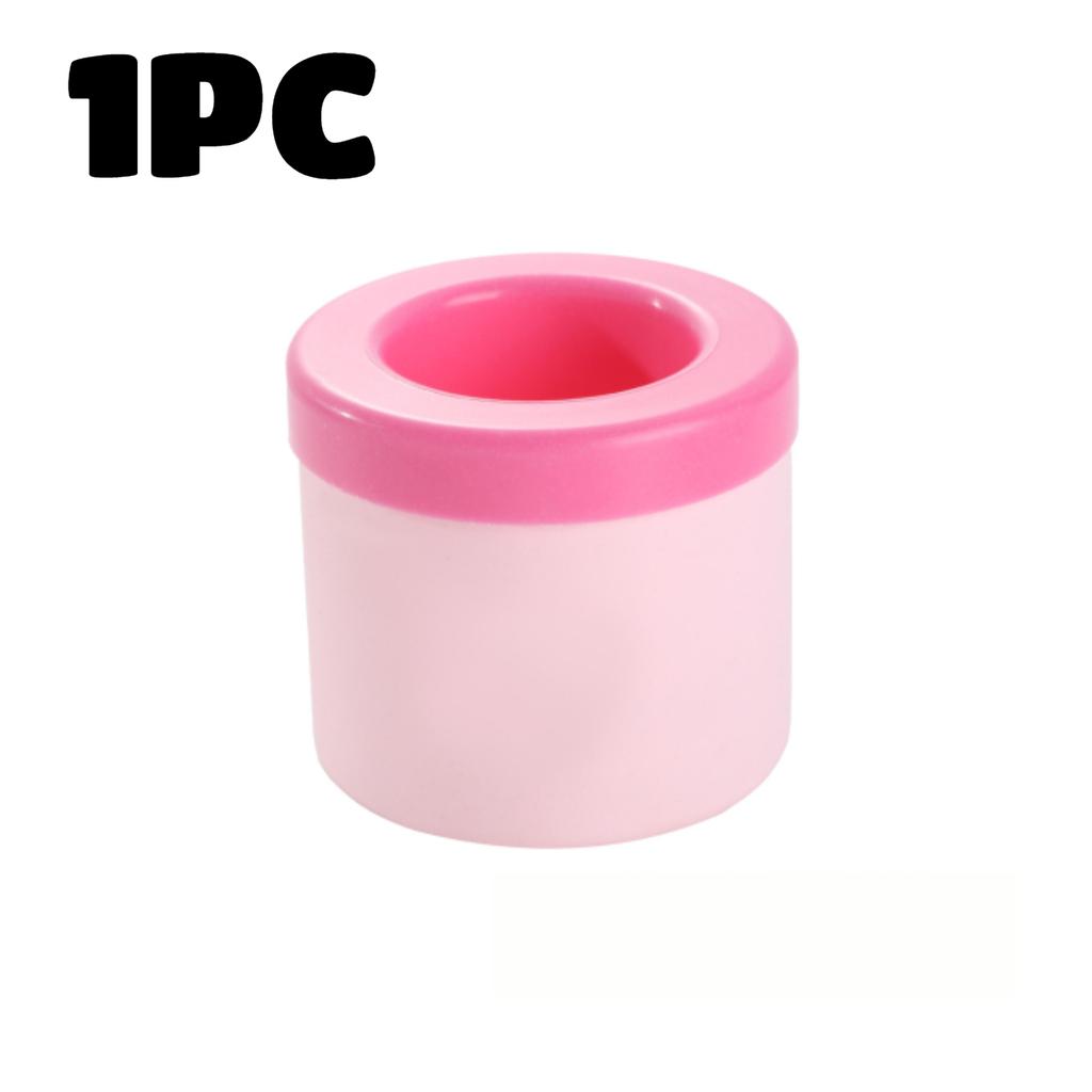 2pc Ice Bucket Silicone Round Cylinder Ice Cube Mold with Lid Ice Maker Summer Homemade DIY Creative Ice Cube Molds Quick Freez