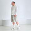 Bimono [Big Size 28-50] Tight-Fitting Sturdy Solid Bermuda Pants (Type B)