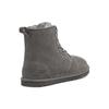 UGG Harkley Fleece Lined Snow Boots Gray 1016472-CHRC