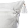 Housse de Coussin Club 40 x 40 cm blanc