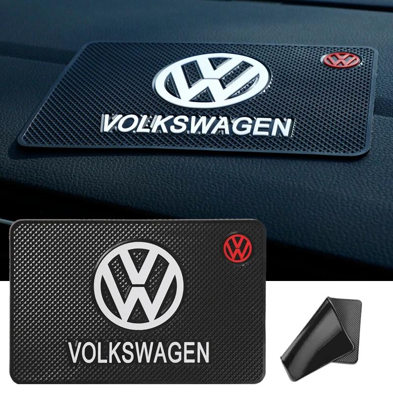 2025 Hot PVC Car Non Slip Mat Dashboard Phone Anti Slip Gel Pad For Volkswagen CC R-Line Touran Golf Tiguan Beetle GTI Arteon R