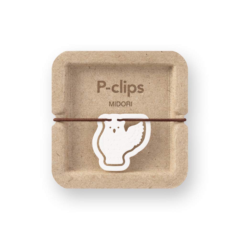 Midori Clip Peak Lips Owl Pattern 43403006