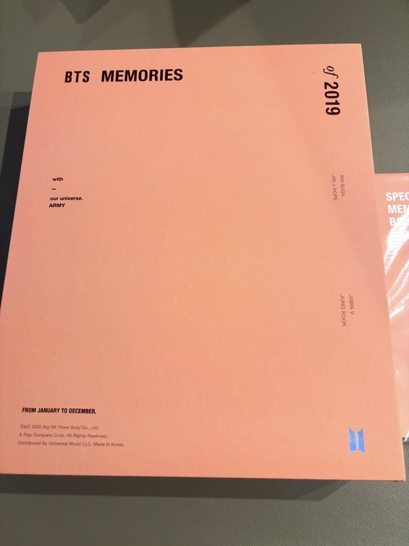 

[USED] BTS Memories 2019