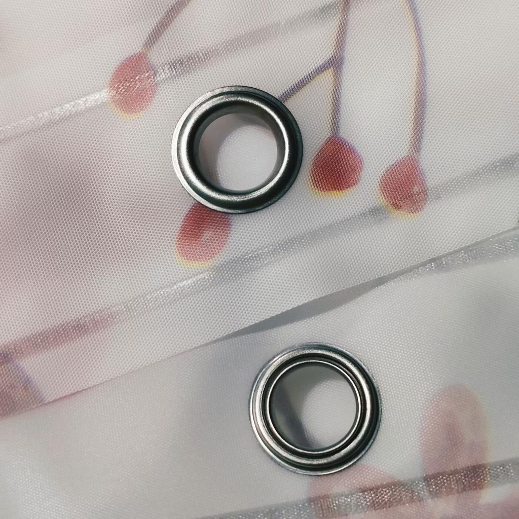 Floral Shower Curtain Household Waterproof Bathroom Curtain Polyester Bathing Cover for Home Hotel