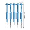 Professional Magnetic Precise Screwdriver Kit For Phone Motherboards Repair With Steel Bit And AntiSlip Grip 5pcs