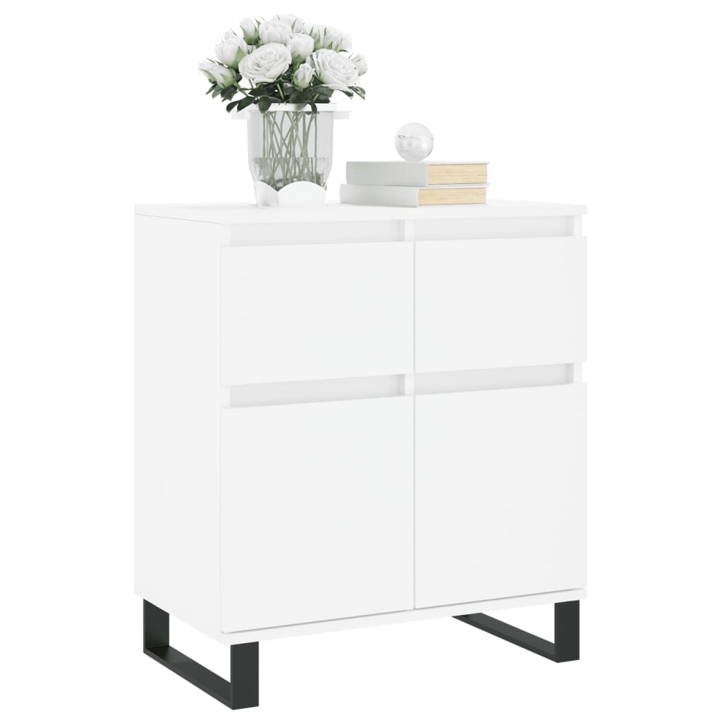 White Sideboard 60 x 35 x 70 cm Particleboard