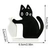 Katzenbart-Halter Niedliches magnetisches Kühlschrankornament Kühlschrankmagnete Katzenbart-Halter für Karten Kalender Wohnungen Küchen