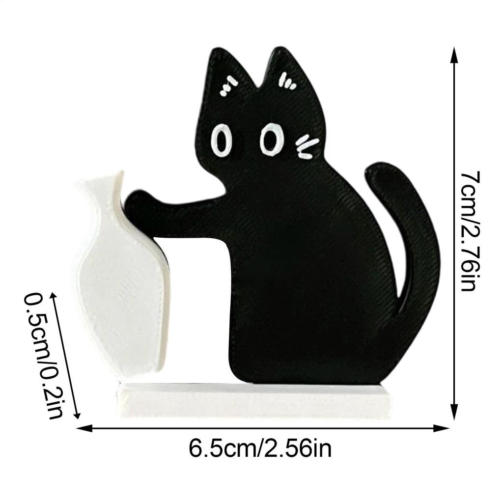 Katzenbart-Halter Niedliches magnetisches Kühlschrankornament Kühlschrankmagnete Katzenbart-Halter für Karten Kalender Wohnungen Küchen