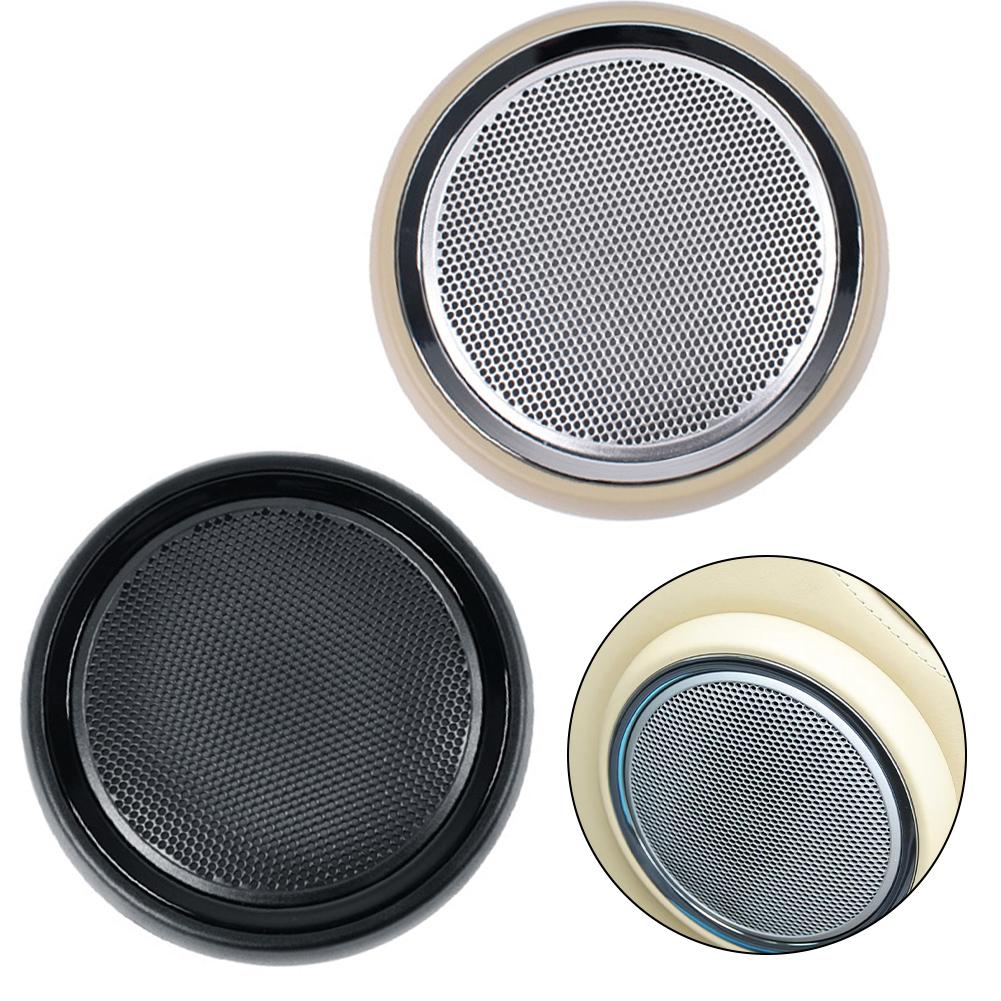 Front Door Speaker Cover Grille For For Mini For Cooper R56 R55 R57 R58 R59 2007-2015 ABS Black Beige Electroplated Car InteriorGood Product