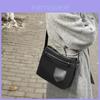 Sac bandoulière en PU pour femme avec fermeture magnétique Style urbain décontracté Design compact
