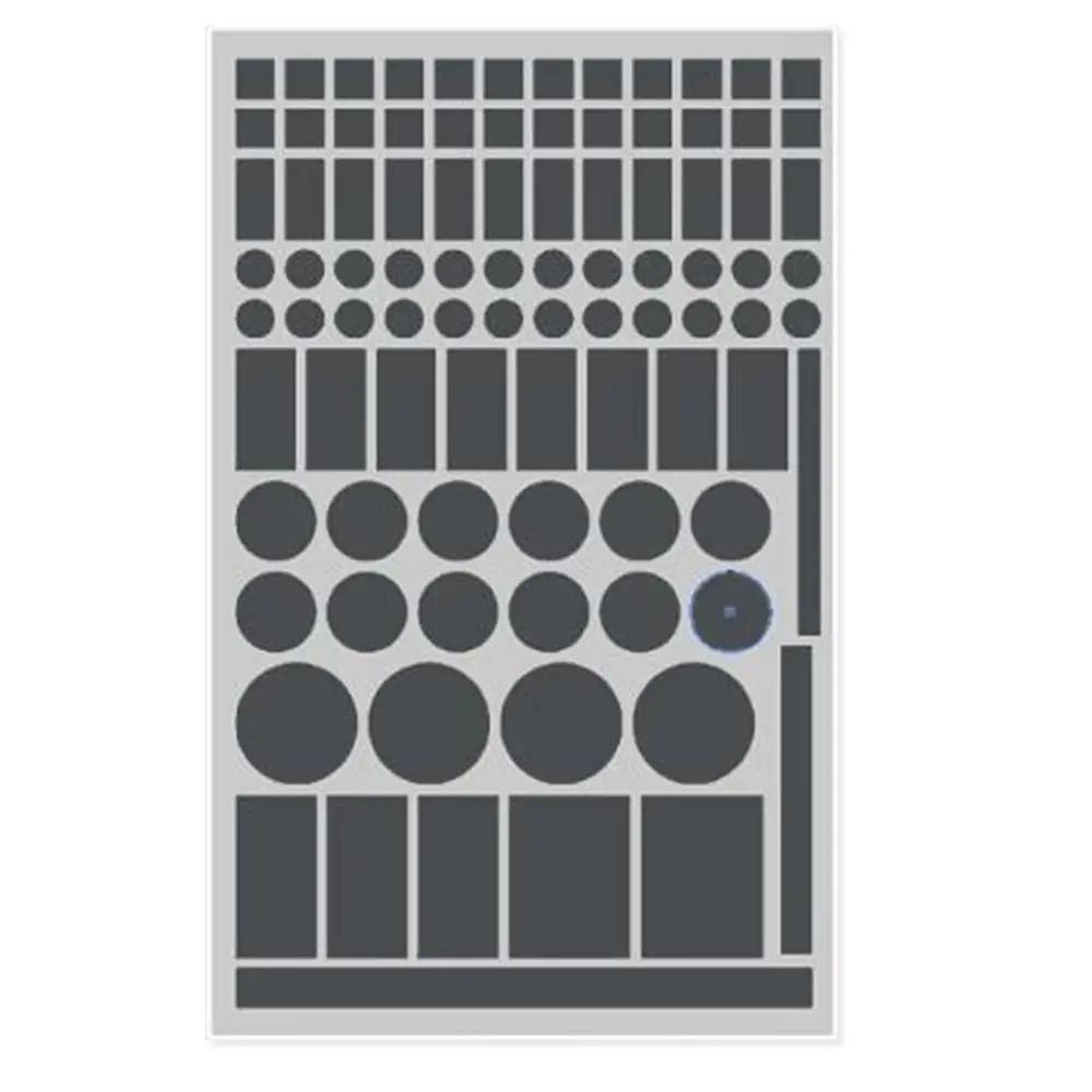 Led Covers Block Light Dimming Stickers Black Color Easy to Use Led Light Blocking Stickers Shading Avoid Glare